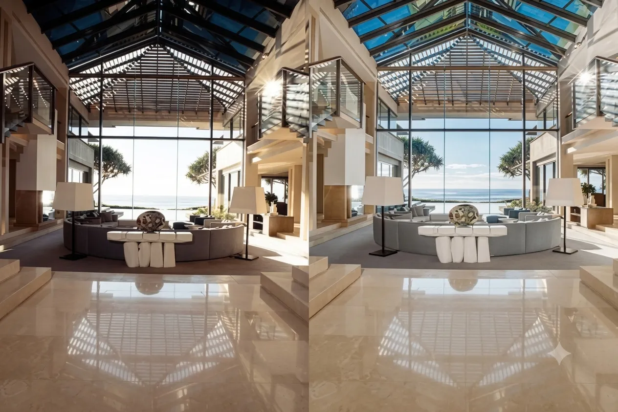 Color & Light Retouch Before and After